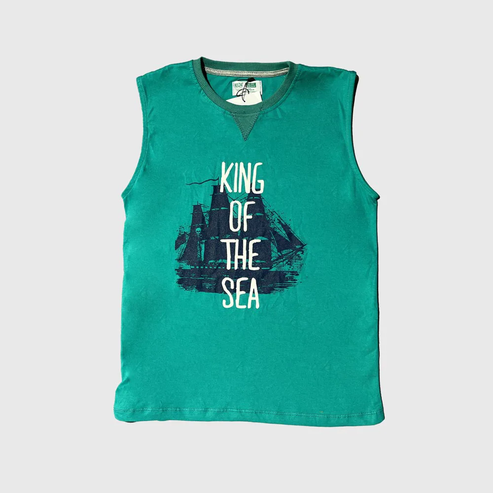 تاپ و شلوارک طرح King Of The Sea پسرانه